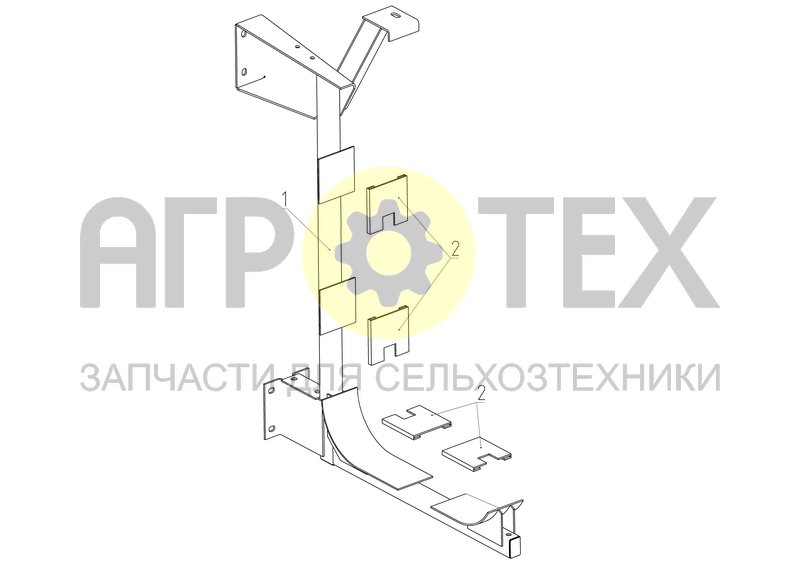 Чертеж Опора (102.01.30.050)